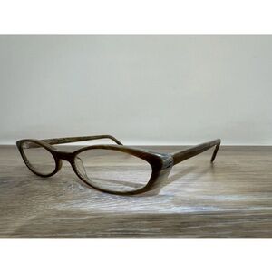 Zyloware Via Spiga Napoli 890 Eyeglass Frames Only Vintage 51-16-145 Brown